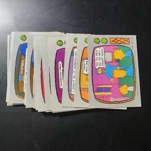 1990 Topps Simpsons Trading Cards #61-76 , 86-88